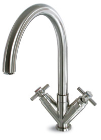 Deco V Bar Faucet with Cross Handles